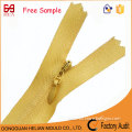 Gongdong wholesale invisible zippers 40cm in reversed slider zip